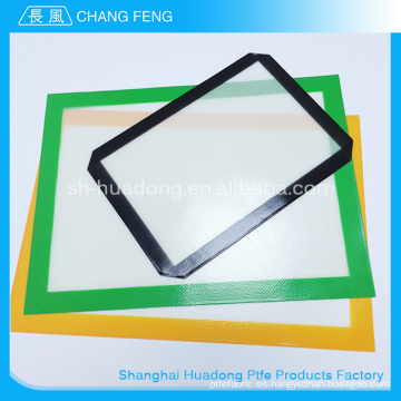 Venta de la fábrica varia ampliamente utilizadas freír silicona mat